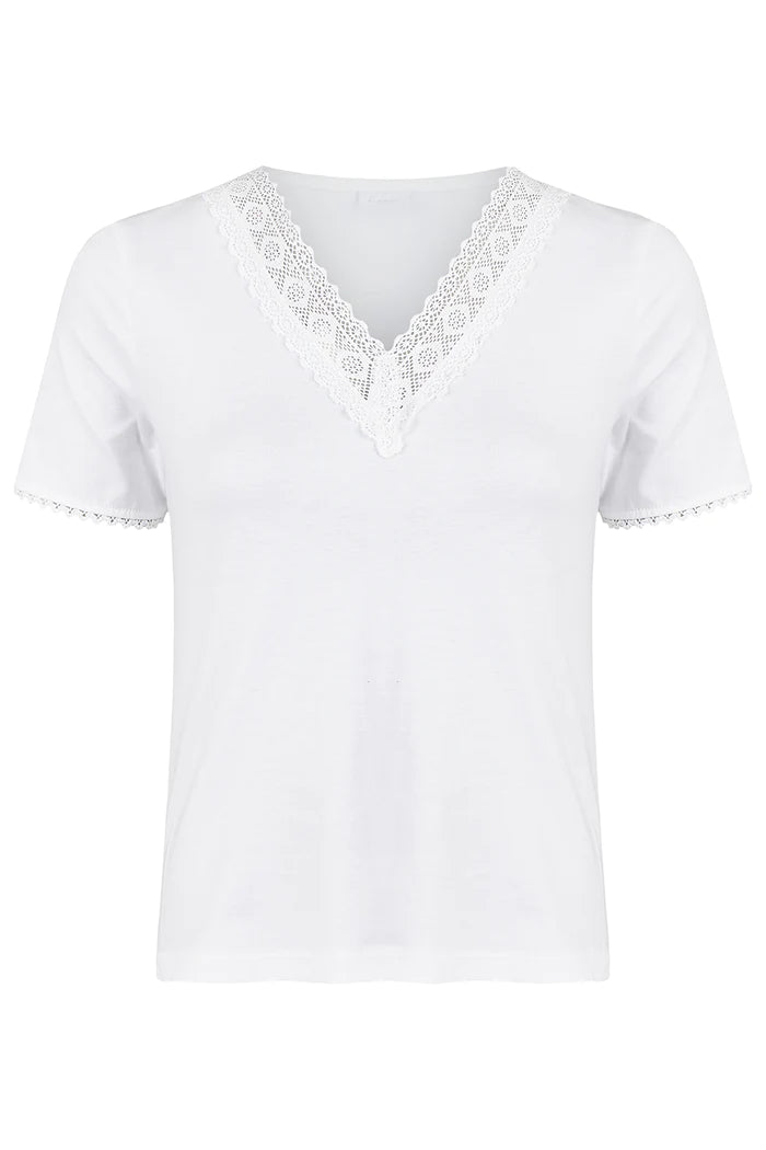 Felicitas Damen Shirt Sarah mit Spitze