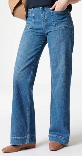 Glücksstern Jeans Clara Bea Flared in Blue