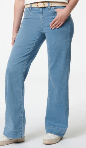 Glücksstern Jeans Clara Bea Flared in Puderblau