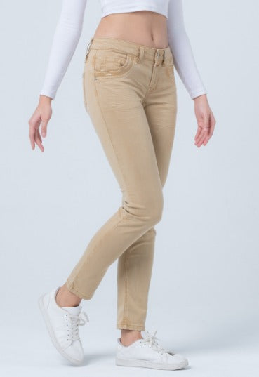 Glücksstern Jeans Petra blinkbeige