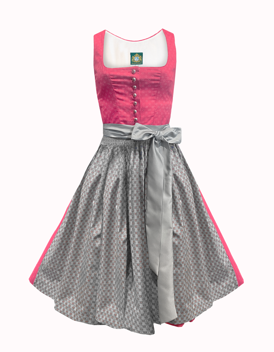 Hammerschmid Dirndl Pillersee pink 70 cm