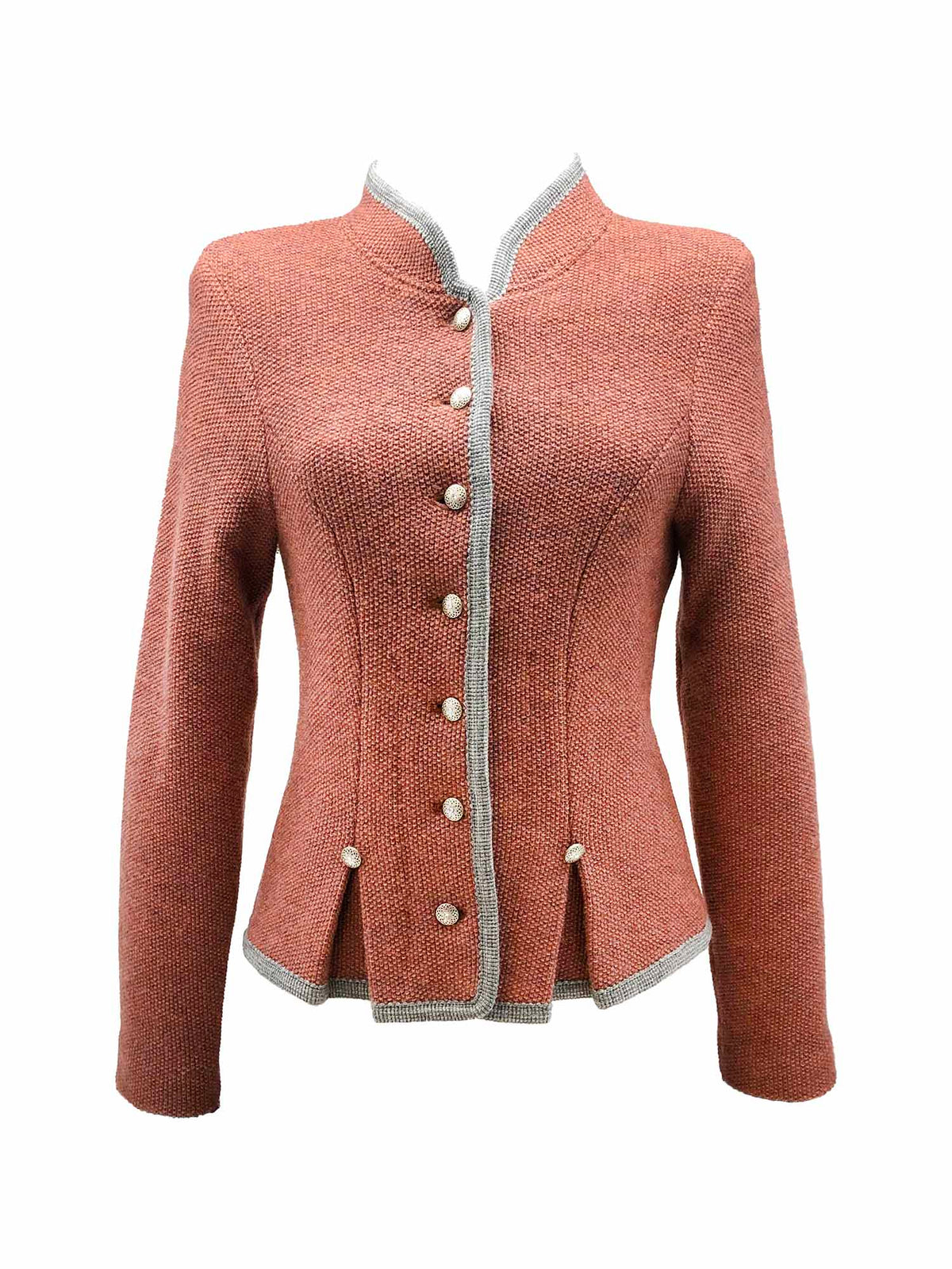 Litzlfelder Damen-Strickjacke altrosa