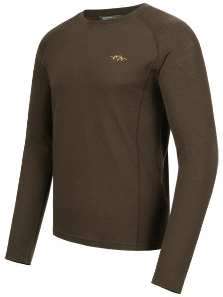 Blaser Herren Base Layer Langarmshirt aus Merinowolle