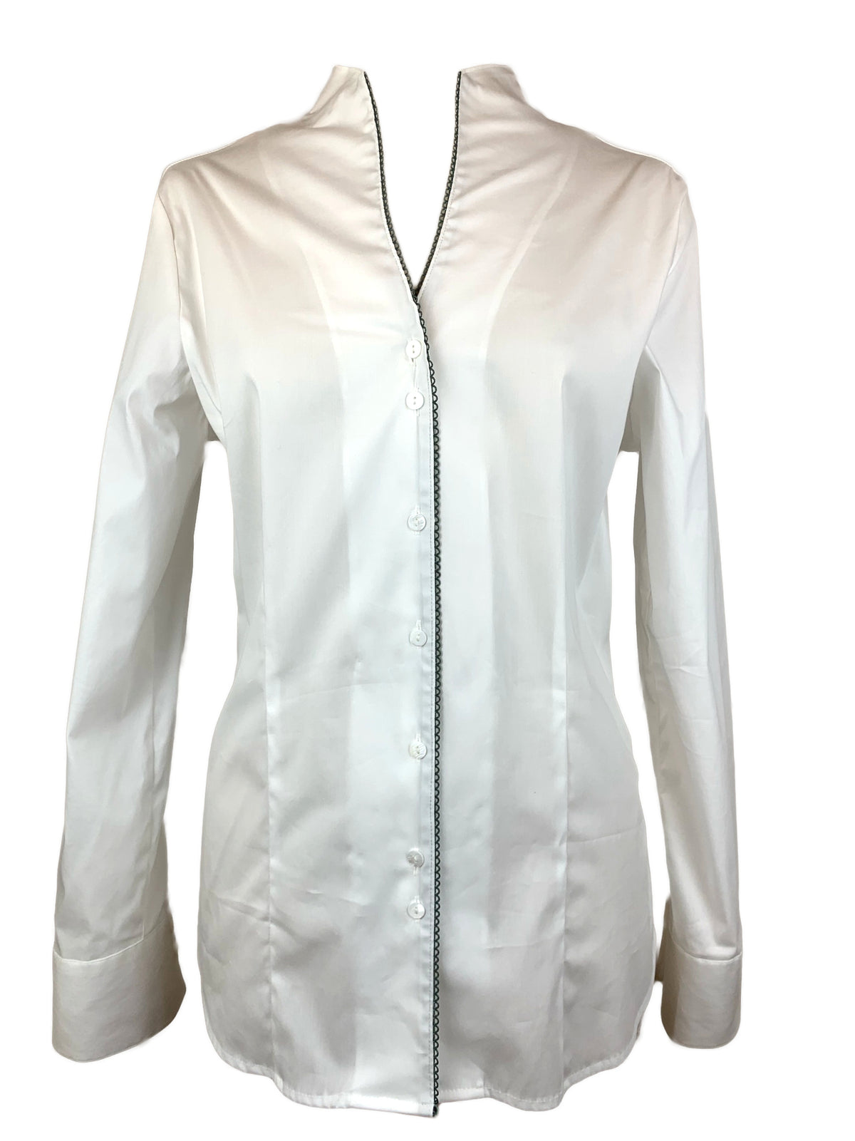 Gloriette Bluse mit Kelchkragen