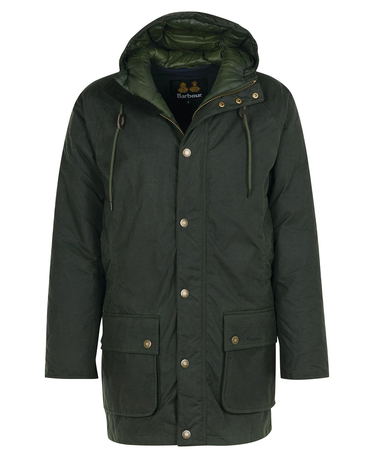 Barbour Hooded Beaufort Wachs Jacke