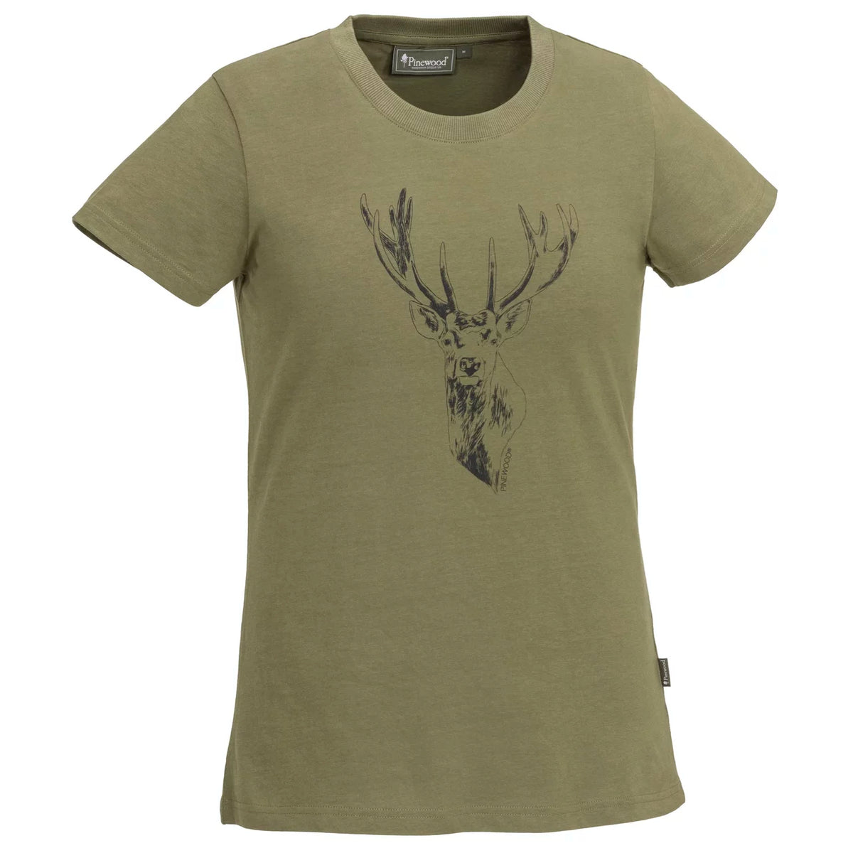 Pinewood Damen T-Shirt Red Deer