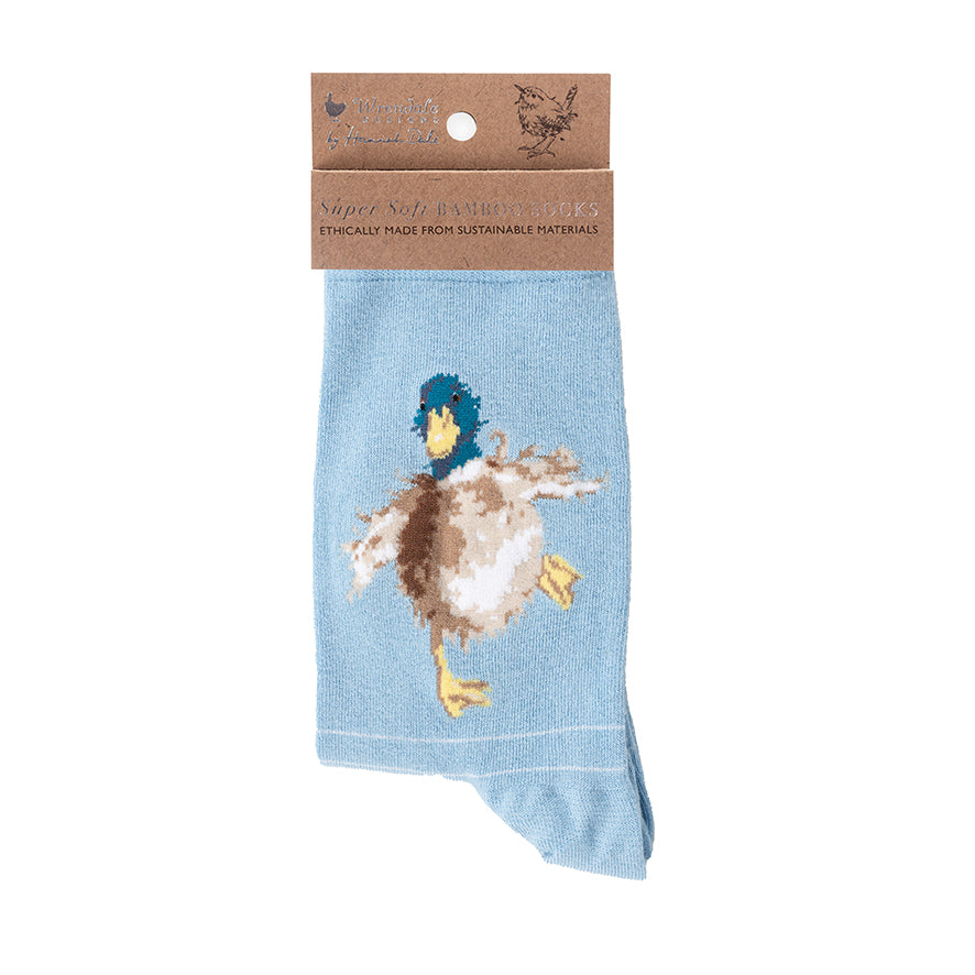 Wrendale Socken "A Waddle and a Quack" mit Ente