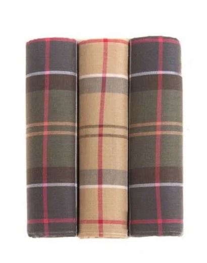 Barbour Taschentücher Tartan