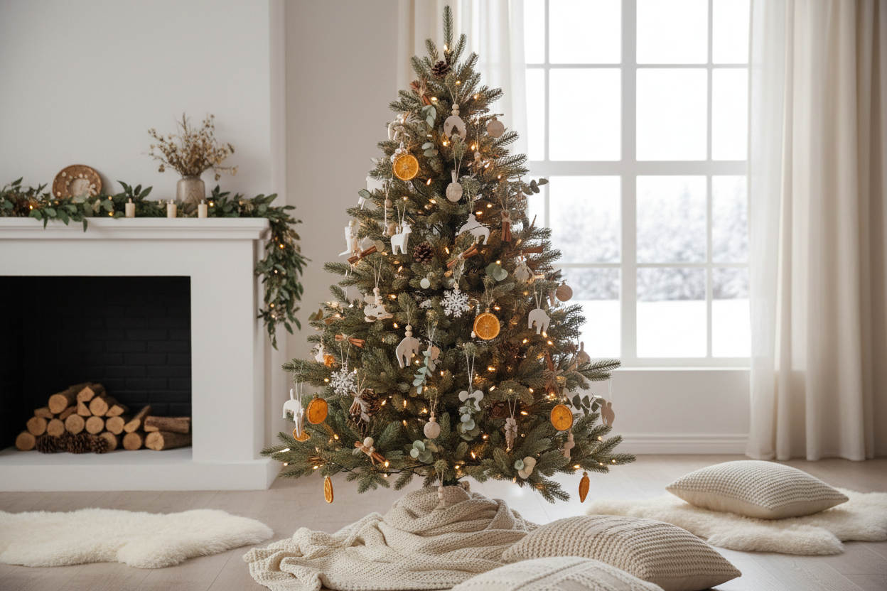 Schöne Weihnachtsdekoration