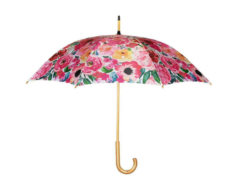 Regenschirm Blumenmuster