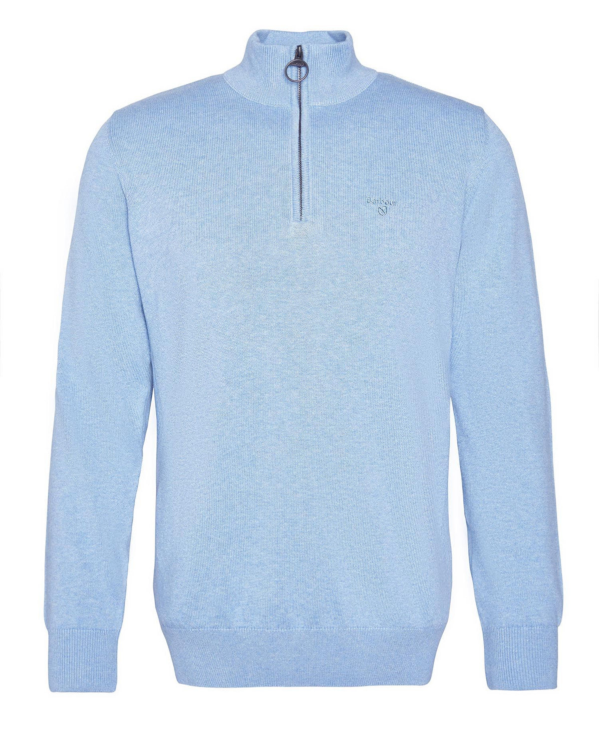 Barbour Herren Pullover Cotton Half Zip Ocean