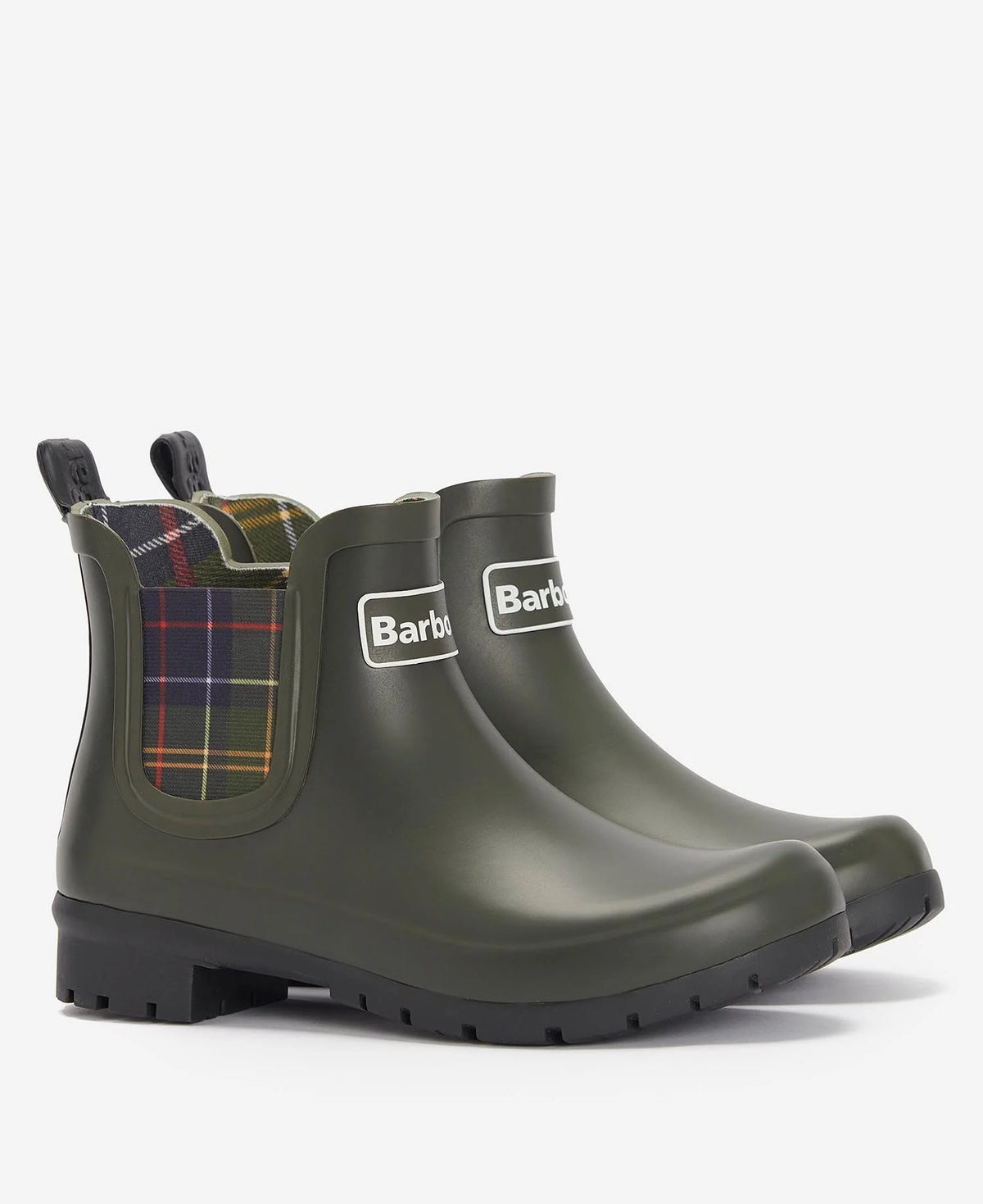 Barbour Tartan Gummistiefel Kingham kurz