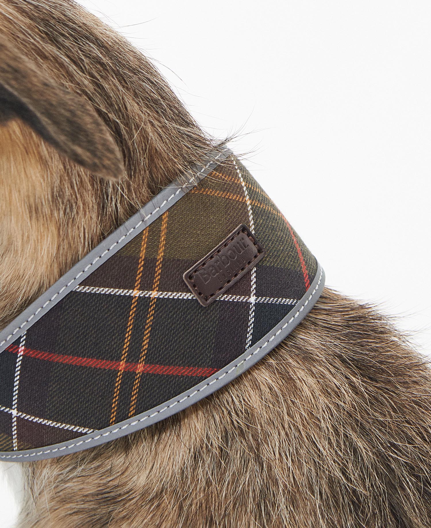 Barbour tartan dog harness sales