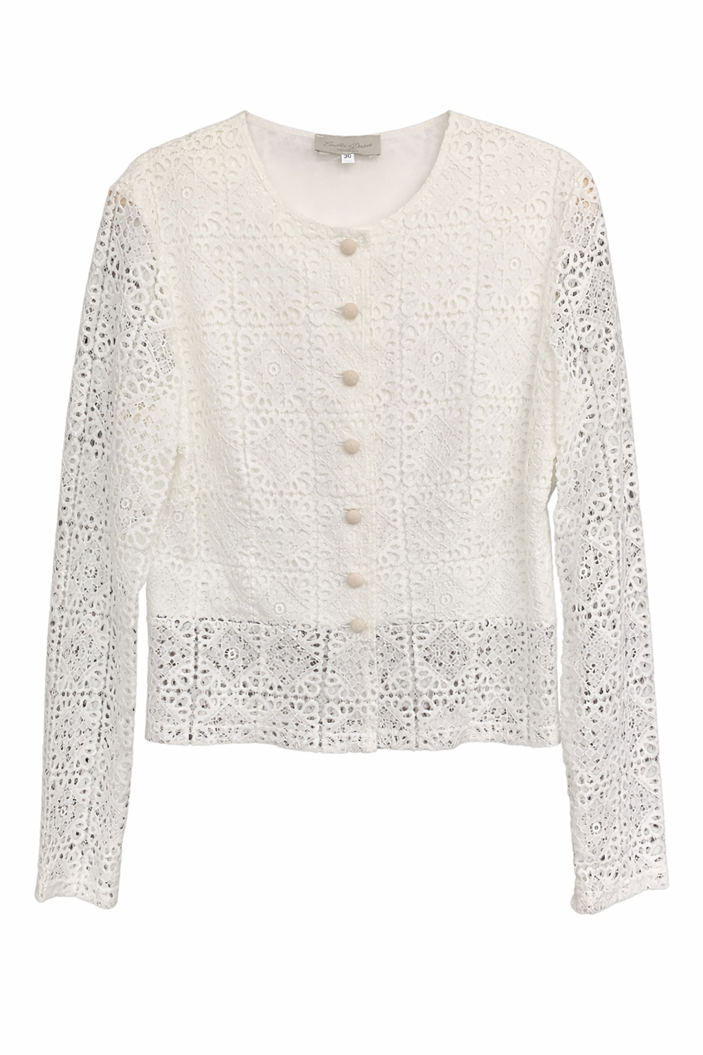 Deiser Spitzenbluse Karin in champagner