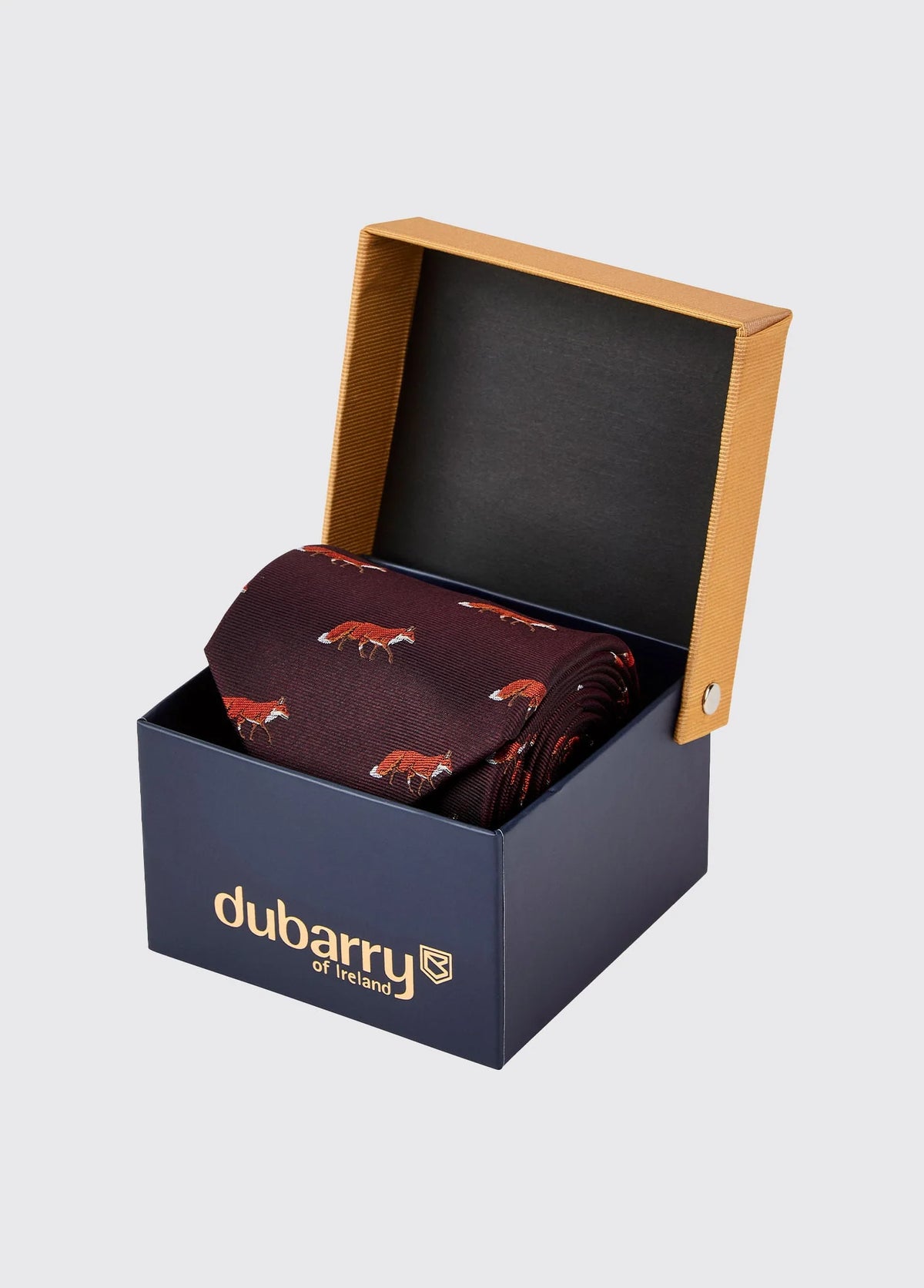 Dubarry of Ireland Krawatte Kavanagh mit Fuchs in Geschenkbox