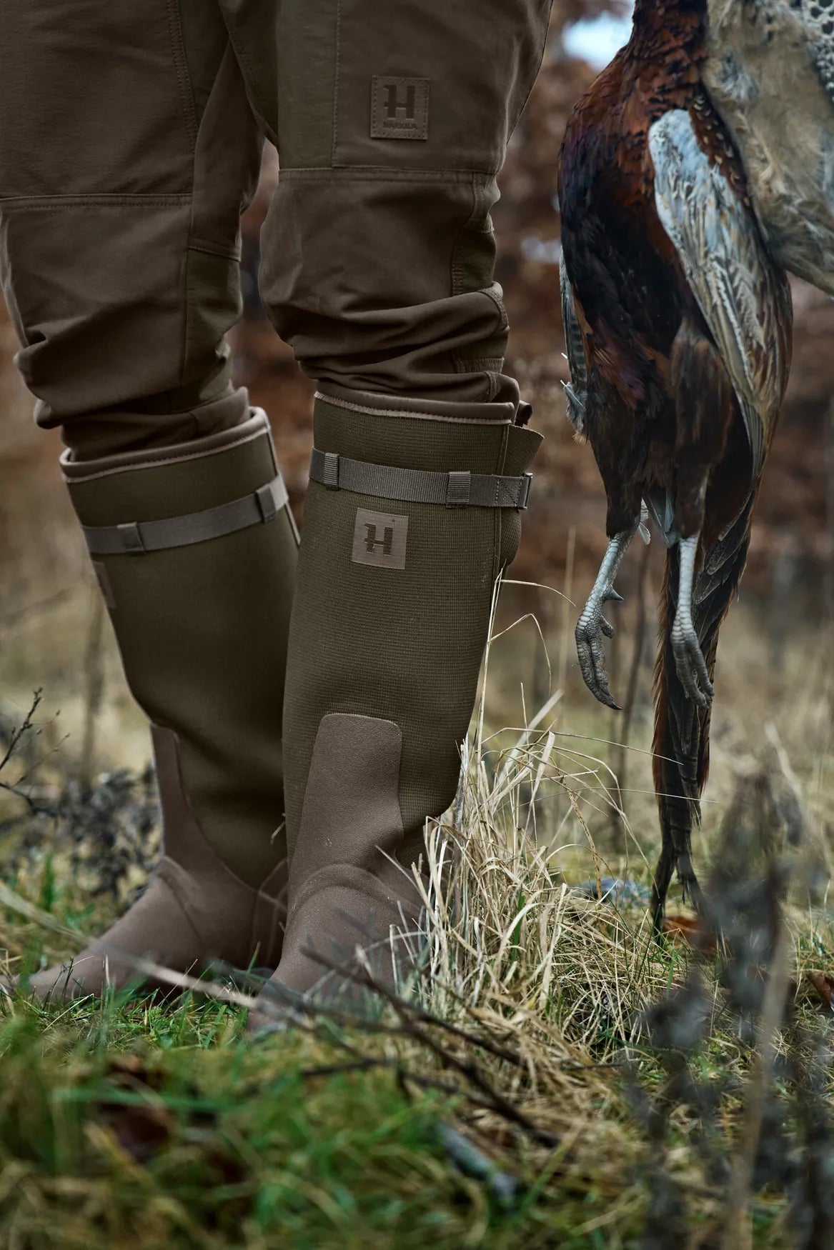 Härkila Gummistiefel Forester mit Reißverschluß