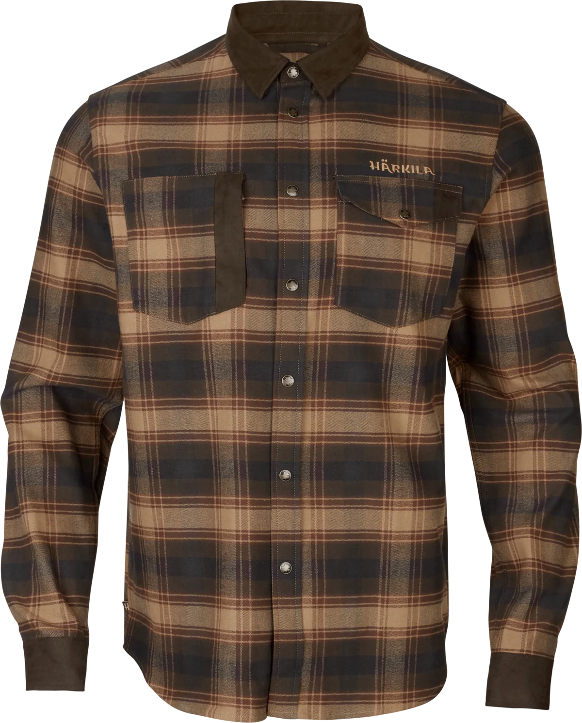 Härkila Hemd Aivak braun