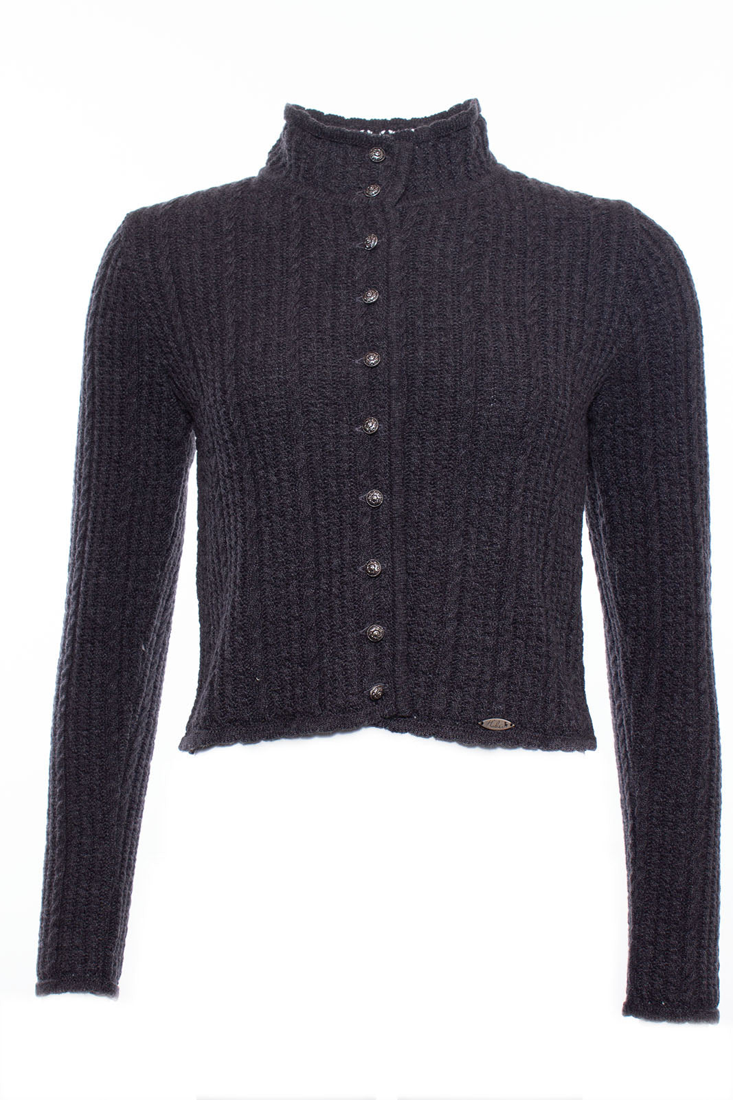 Huber Damen Trachtenstrickjacke Lea mit Stehkragen