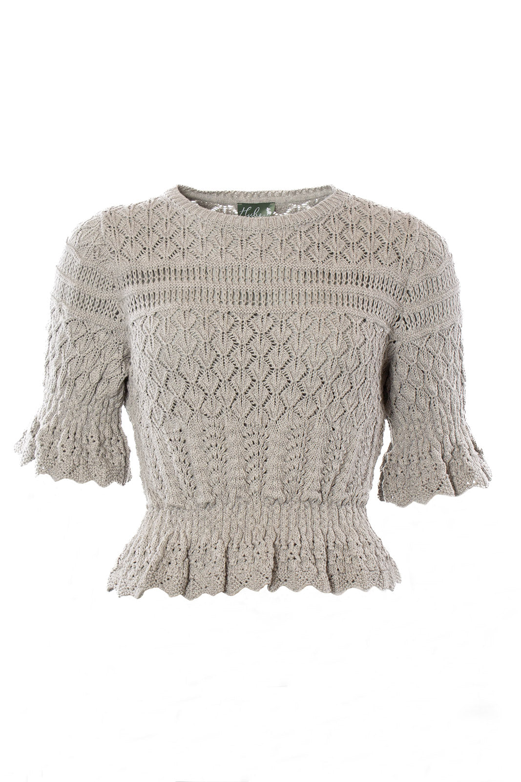 Huber Pullover Orina silber