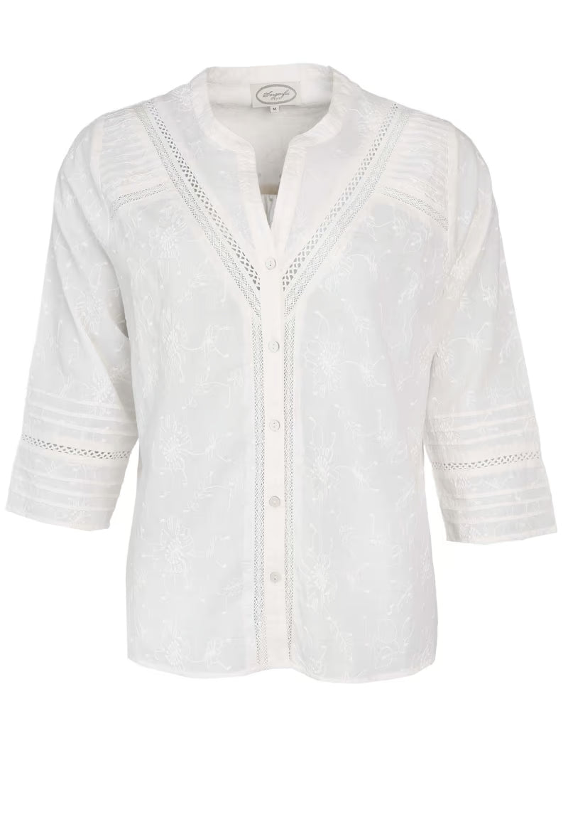Sorgenfri Sylt Bluse Blusabell Ivory