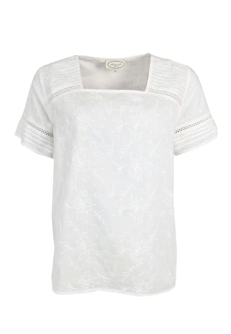Sorgenfri Sylt Bluse Kareola ivory
