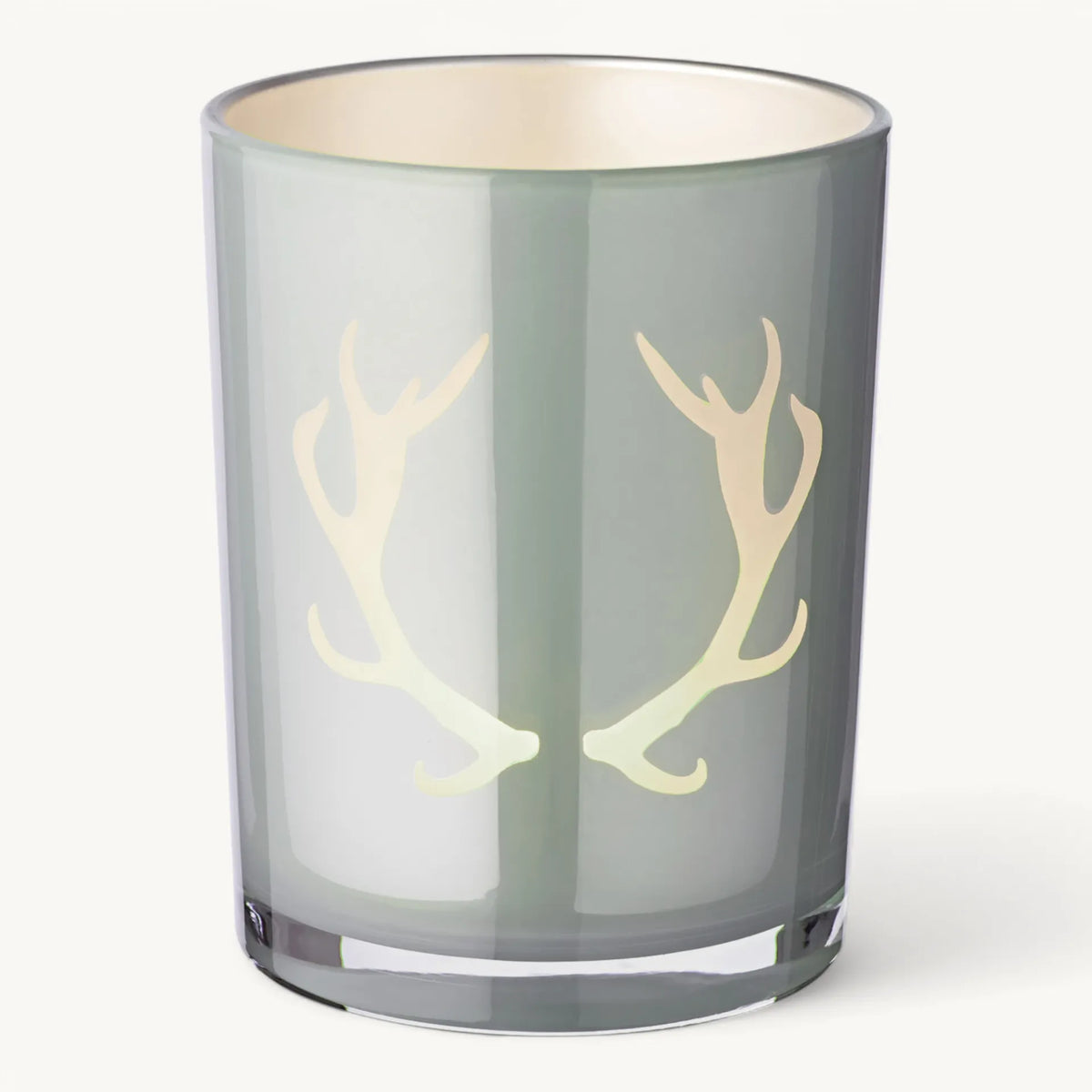 Teelichtglas Geweih