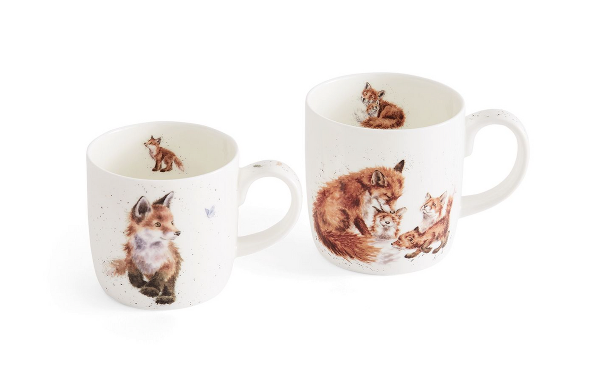 Wrendale Geschenk-Set 'Die Füchse - Eltern & Kinder' - Fuchs