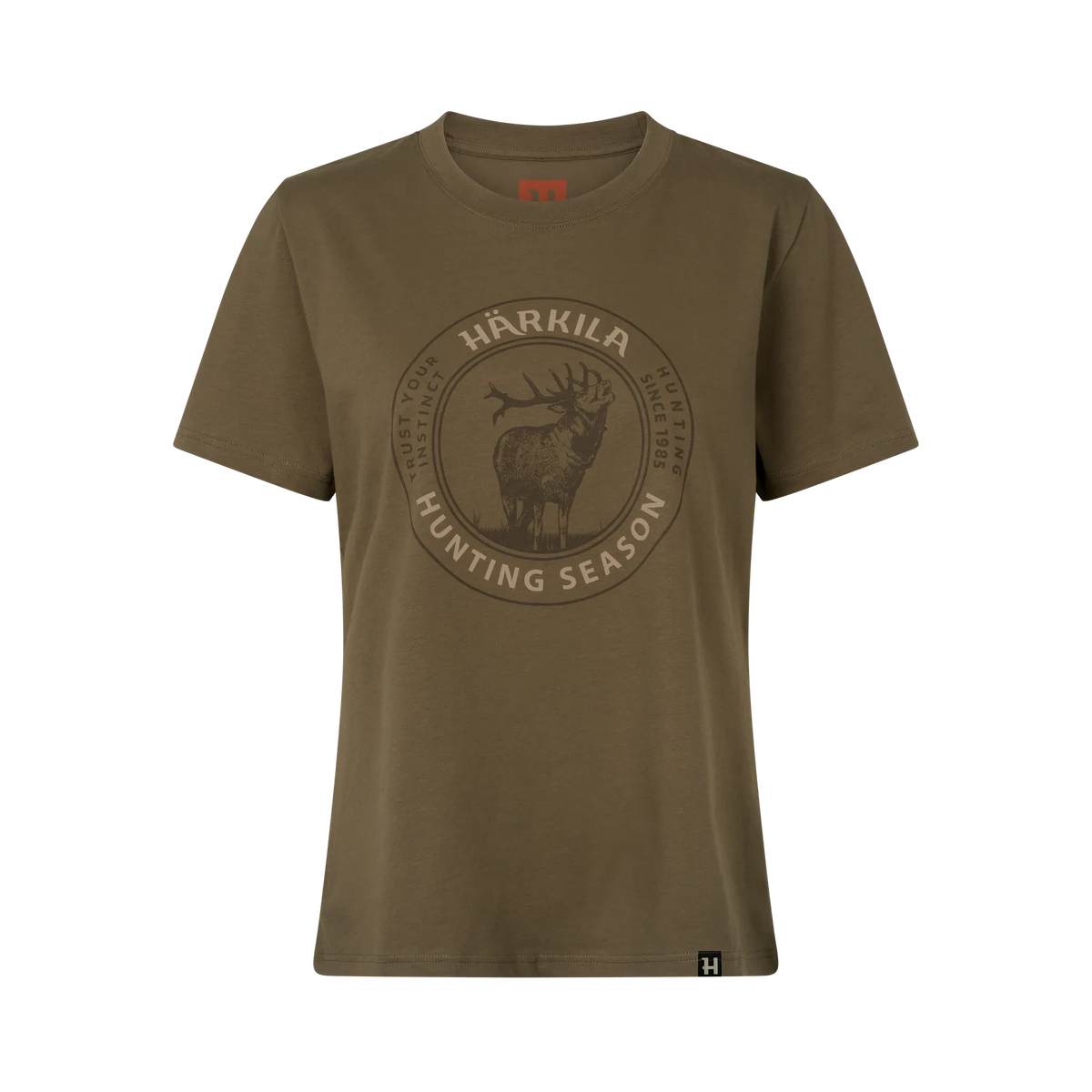 Härkila Damen Stag Badge T-Shirt