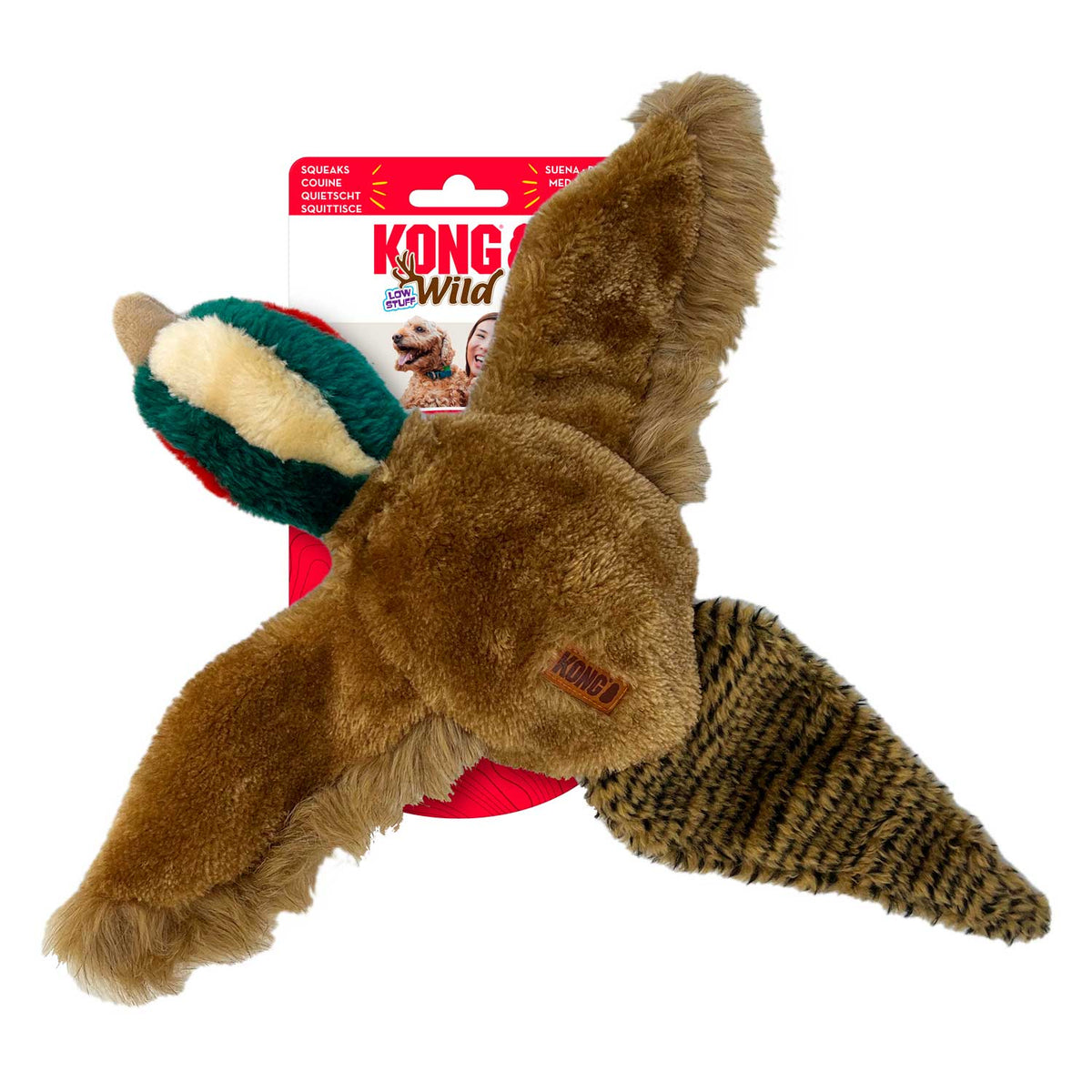 Hundespielzeug KONG Fasan