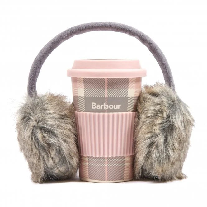 Barbour Geschenkset: Trinkbecher und Ohrwärmer