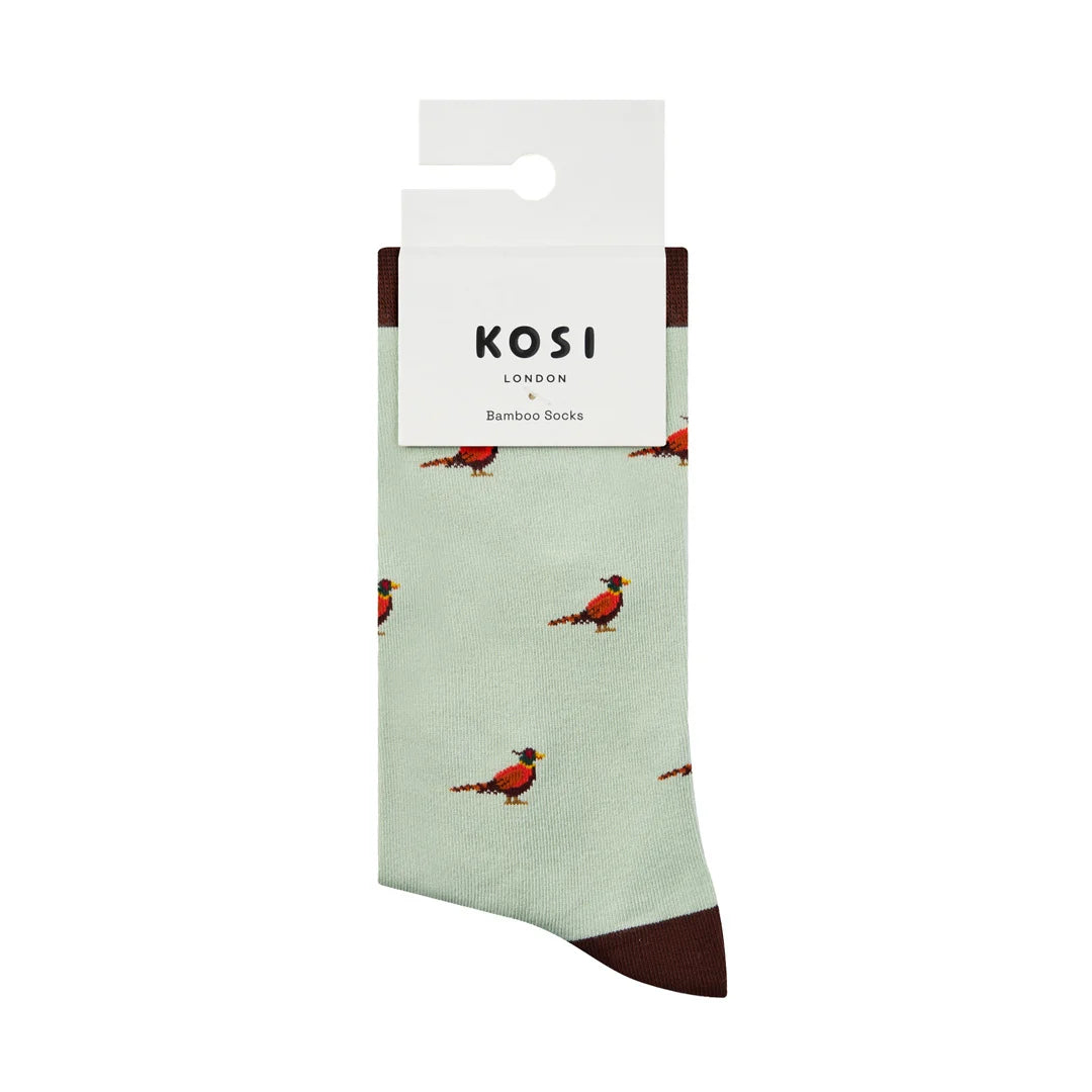 Damen Motivsocken mit Fasan