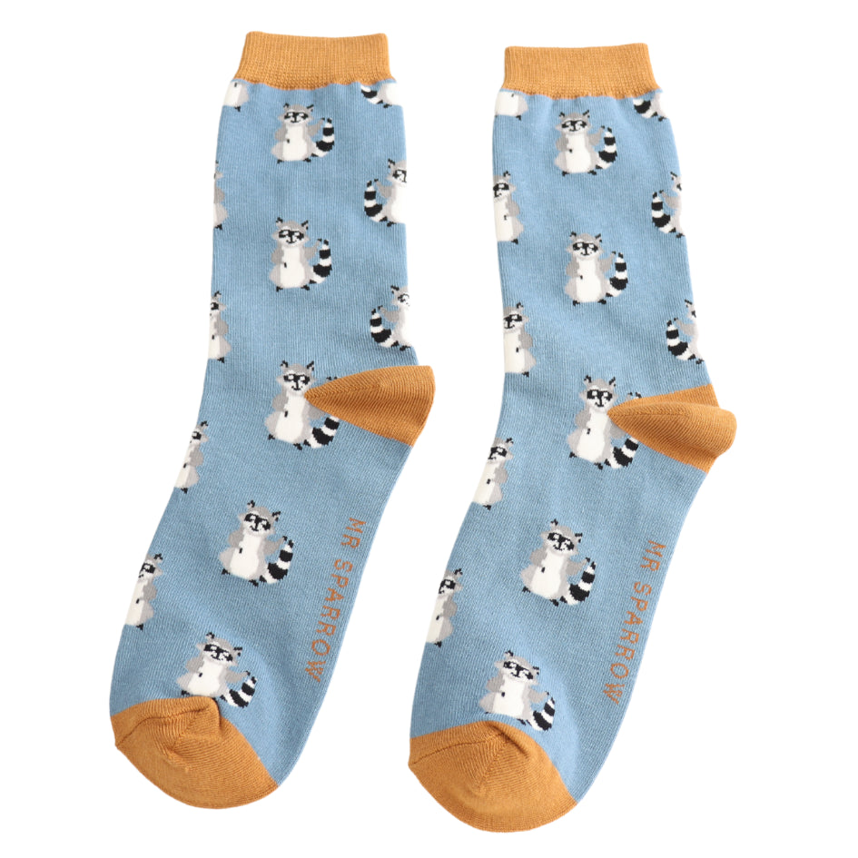 Herren  Motivsocken mit Waschbär