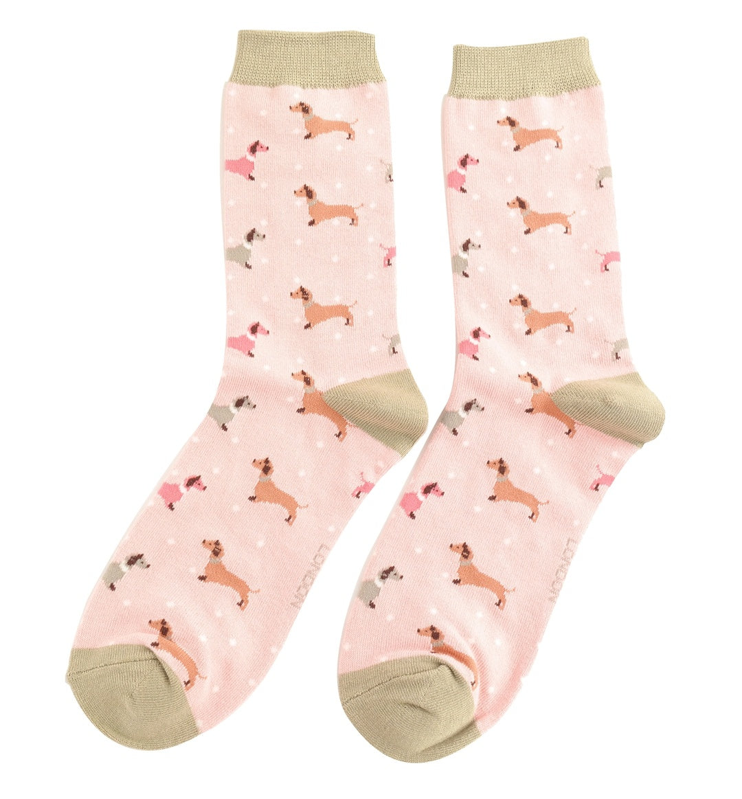 Damen Motivsocken mit Dackel
