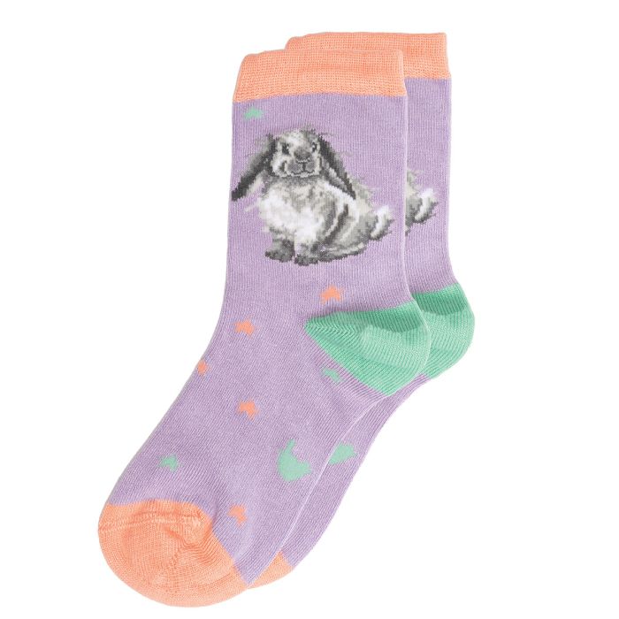 Wrendale Kinder Socken "Rosie Rabbit" mit Häschen