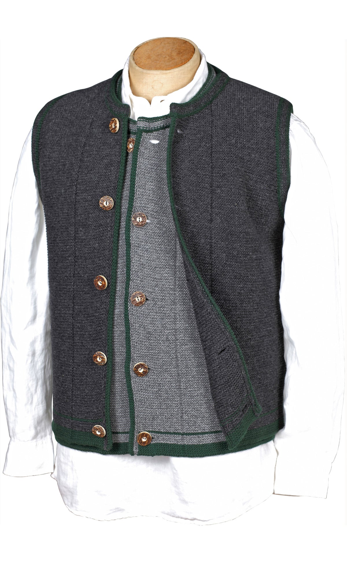 Grasegger Herren Strickweste Kare N