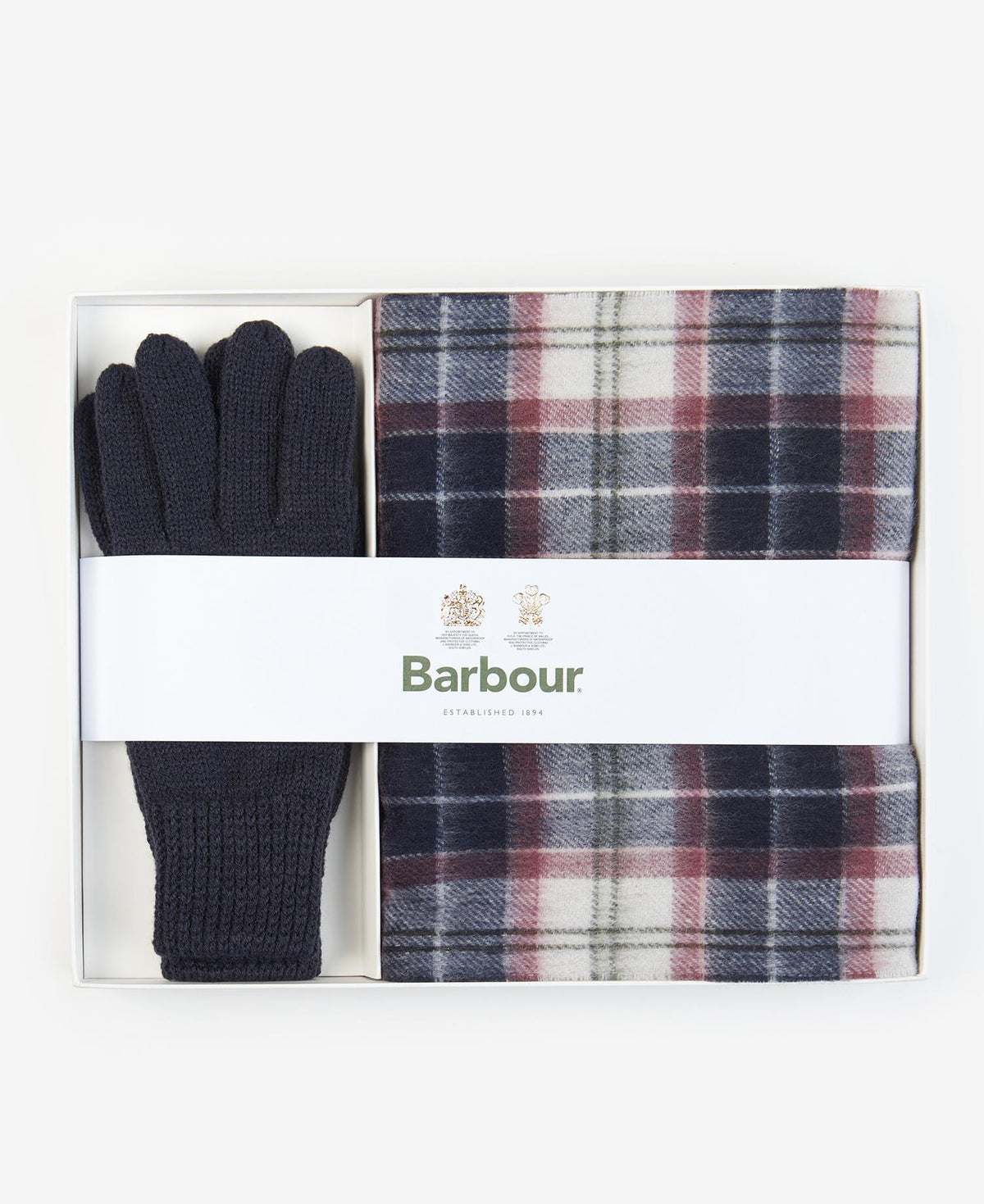 Barbour Geschenkbox mit Schal & Handschuhe