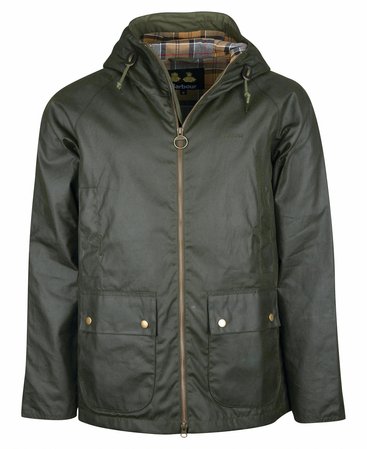 Barbour Wax Jacket Hooded Domus