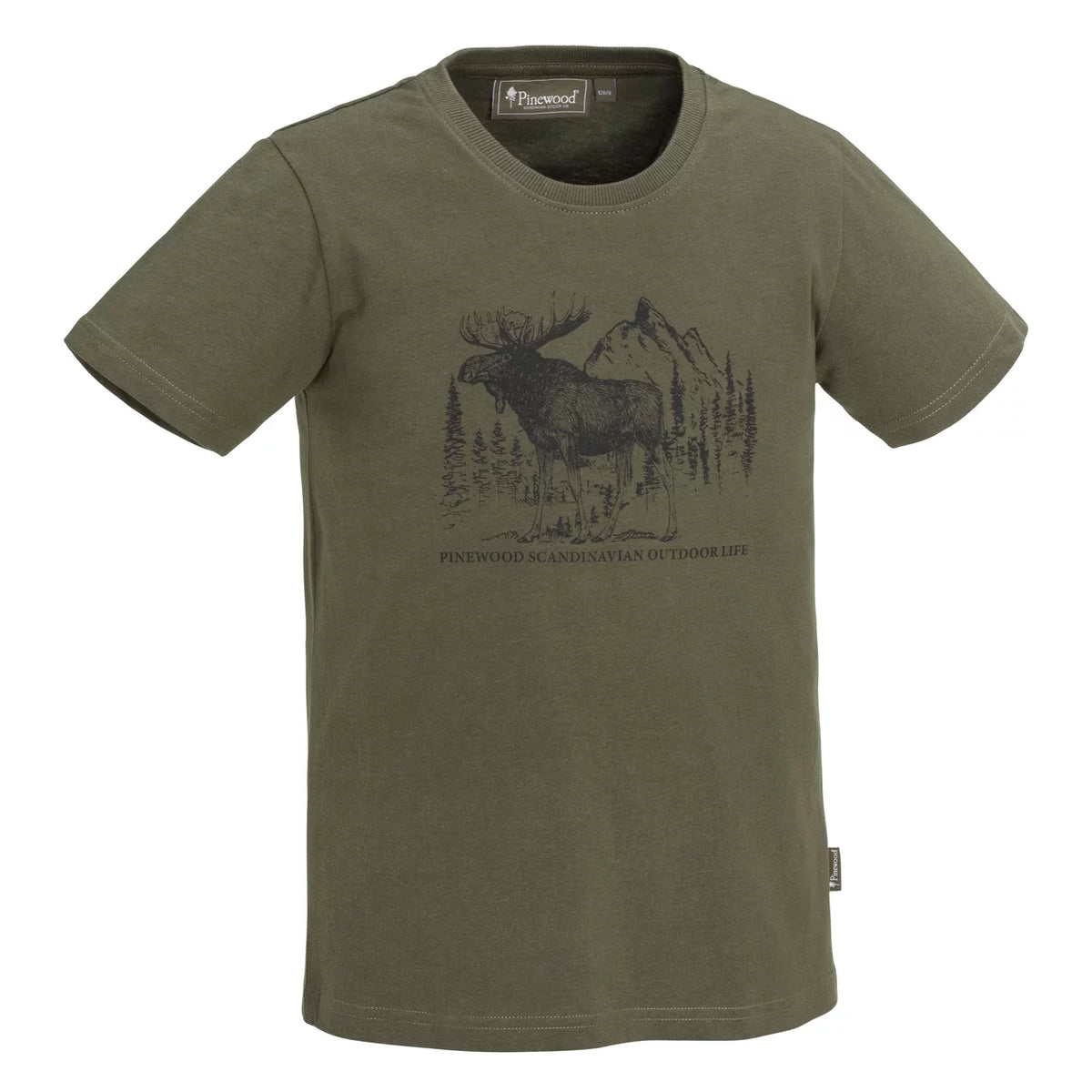Pinewood Kinder T-Shirt Moose