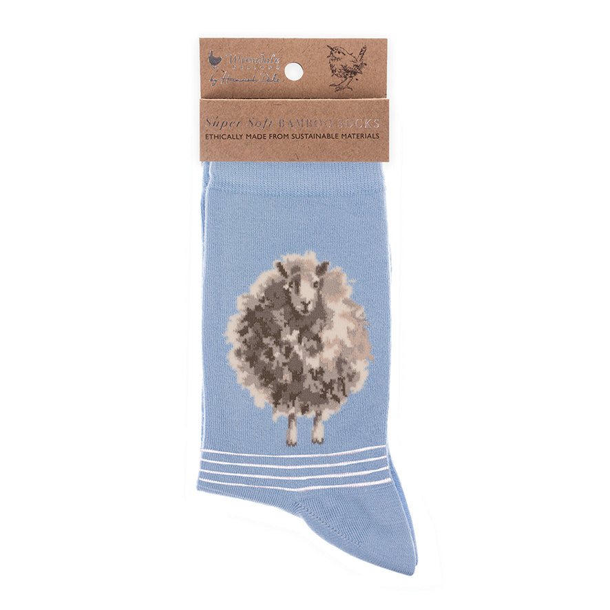 Wrendale Socken "The Woolly Jumper " mit Schaf